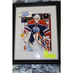 GUARANTEED AUTHENTIC VIKTOR FASTH AUTOGRAPHED