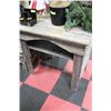 Image 1 : GREY BARNWOOD TABLE