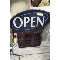 OPEN SIGN
