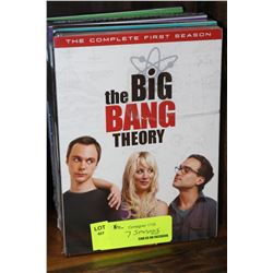 SEVEN SEASONS OF THE BIG BANG THEORY DVD BOX SETS