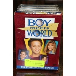 SEVEN SEASONS OF BOY MEETS WORLD DVD BOX SETS