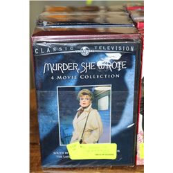 MURDER SHE WROTE 5 SEASONS DVD BOX SETS