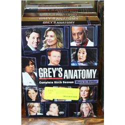 GREYS ANATOMY 6 SEASONS DVD BOX SETS