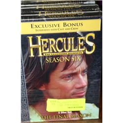 HERCULES LEGENDARY JOURNIES 6 SEASONS DVD BOX SETS