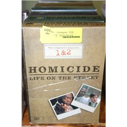HOMICIDE LIFE ON THE STREET 7  SEASONS  DVD BOX SE