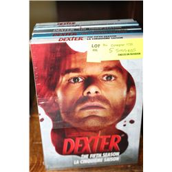 DEXTER 5 SEASONS DVD BOX SETS