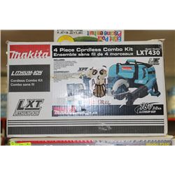 MAKITA  4PC CORDLESS COMBO SET