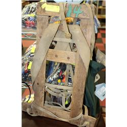 ANTIQUE BACKPACK