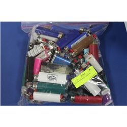 BAG OF ASSORTED LIGHTERS