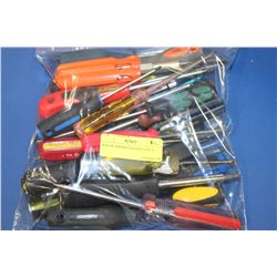 BAG OF ASSORTED HAND TOOLS