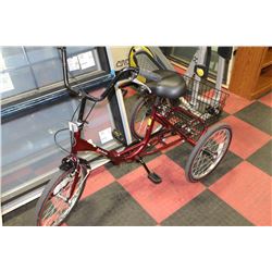 WORKMENS TRI-FECTA FOLDING 3-WHEELER