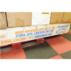 RHINO AIR HOCKEY TABLE - COMPLETE & NEW IN THE BOX