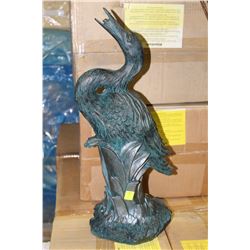 OUTDOOR HERRING SPITTER FOUNTAIN