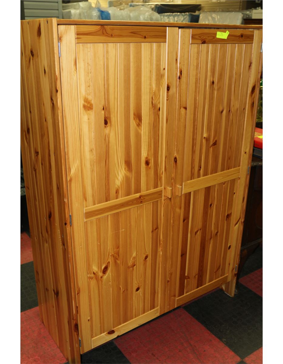KNOTTY PINE CABINET