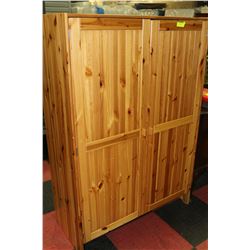 KNOTTY PINE CABINET