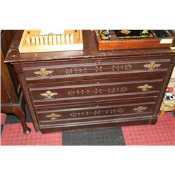 ANTIQUE DRESSER ( NO MIRROR )