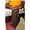 Image 1 : MUSHROOM STYLE WOODEN DISPLAY STAND