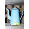 Image 1 : LIGHT BLUE VINTAGE ENAMEL TEAPOT