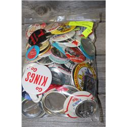 VINTAGE ESTATE BUTTON AND PIN COLLECTION