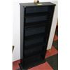 Image 1 : SMALL BLACK SHELVING UNIT