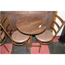 BISTRO TABLE & 2 CHAIRS
