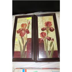 SET OF FLOWER PICTURES