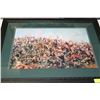 Image 1 : CIVIL WAR ERA BATTLEFIELD FRAMED PRINT