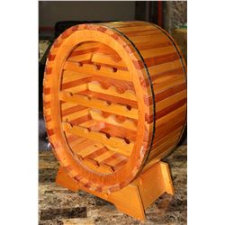 WOOD WINE RACK