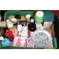 FLAT OF AVON COLLECTIBLES