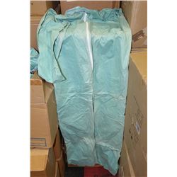 CASE OF SIZE M DISPOSABLE COVERALLS