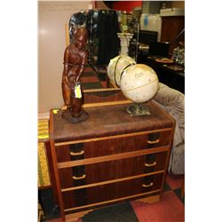 WATERFALL 3 DRAWER CHEST WITH MIRROR