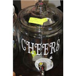 CHEER'S 2 GALLON DRINK DISPENSER