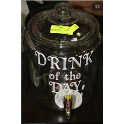 DRINK OF THE DAY - 2 GALLON DRINK DISPENSER