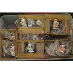 BOX OF ANGEL FIGURINES