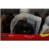 Image 1 : BOX OF 3 BROWN HANDLED 1 GALLON JUGS