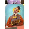 Image 1 : CANVAS CLOWN PAINTING