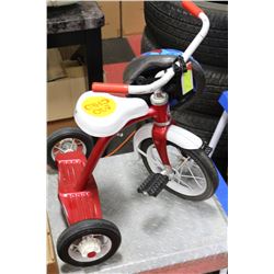 KIDS TRIKE WITH SPIDERMAN HELMET