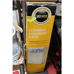 NEW COVERED GARMENT BAG BY 'LIKEWISE'