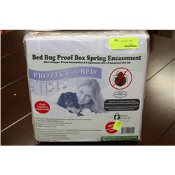 TWIN XL BED BUG BOXSPRING PROTECTOR