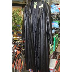 WEATHER SPIRITS - LADIES XL LEATHER DRESS COAT