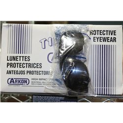 BOX OF 10 SMOKED EYE PROTECTION