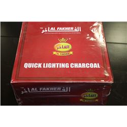 BOX W 20 PKS OF AL FAKHERS QUICK LIGHTING CHARCOAL