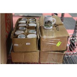 4 BOXES OF SMALL CANADA COLLECTOR CUPS