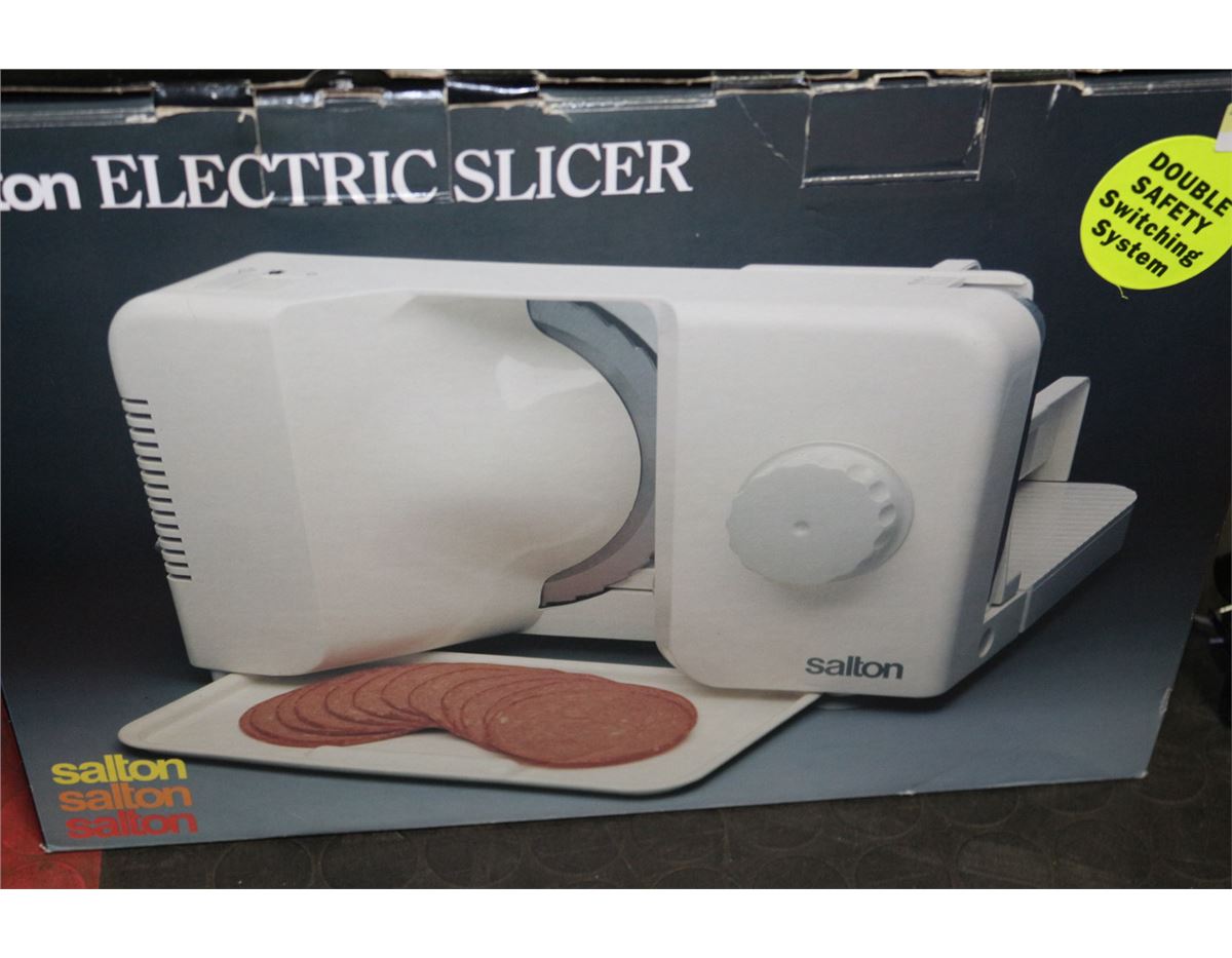 SALTON ELECTRIC MEAT SLICER