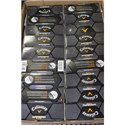 FLAT OF RECLAIMED GOLF BALLS