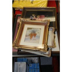 BUNDLE OF 7 NEEDLEPOINT PICTURES