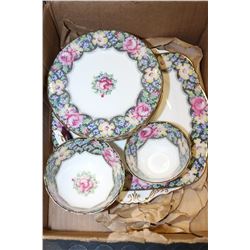 BOX OF PARAGON CHINA