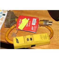 NEW PRO-POWER 12 GAUGE GFCI MULTI-PLUG