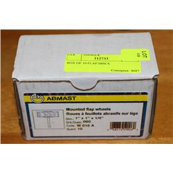 BOX OF 10 FLAP DISCS