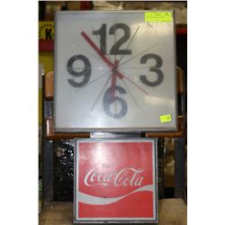 COCA-COLA WALL CLOCK